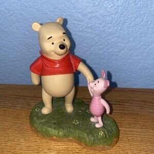 Disney Pooh Friends Figurinev"Lets Wander and Wonder Together” Piglet Ceramic